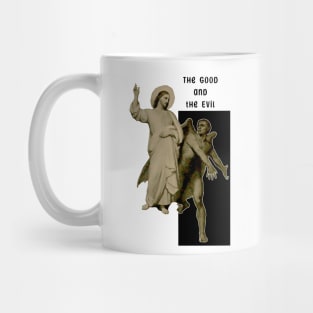 Good and Evil - Jesus vs. the Devil Mug